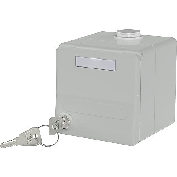 METZ CONNECT IP44 Modul-AP-Geh. grau für MC-Modul 1309470003-I